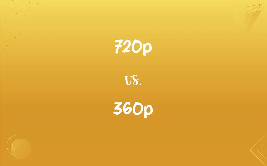 720p vs. 360p: What's the Difference?