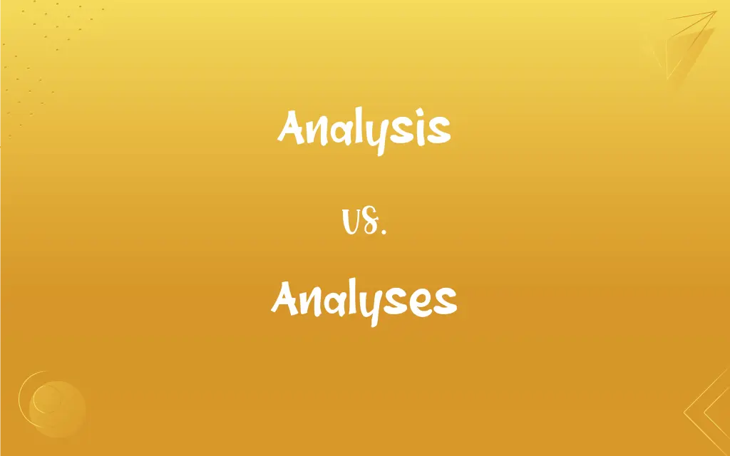 Analysis vs. Analyses: What is the Plural of Analysis?