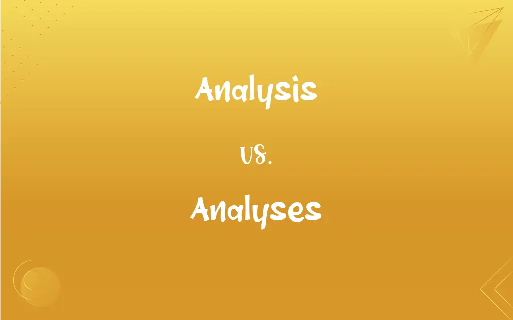 Analyze vs. Analyse