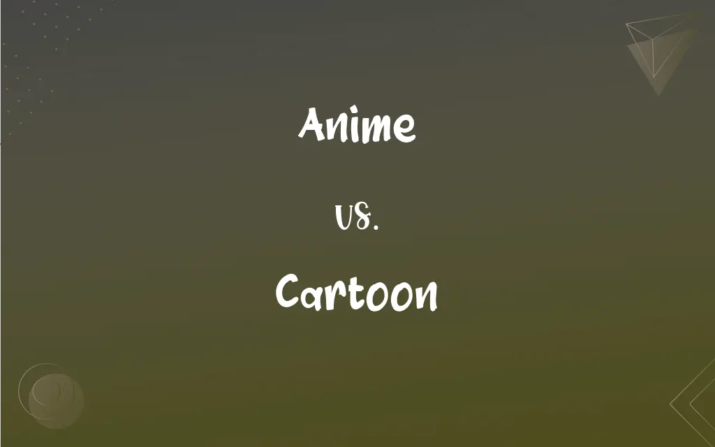 Anime vs. Cartoon – Difference Wiki