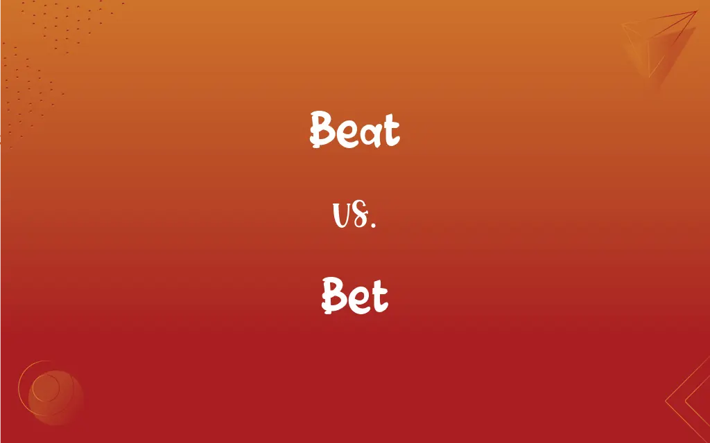 del Isse kontrol Beat vs. Bet – Difference Wiki