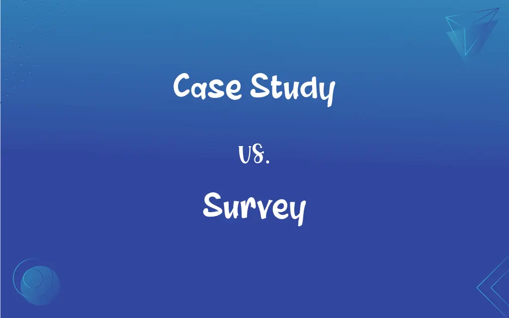 case study vs survey
