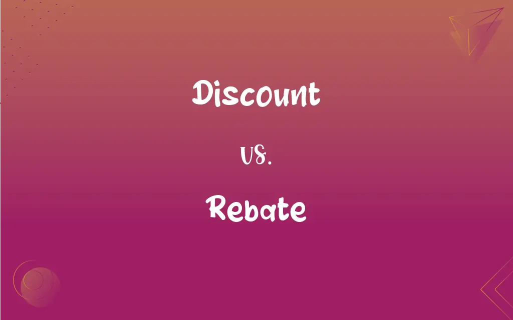 Discount Vs Rebate What s The Difference 