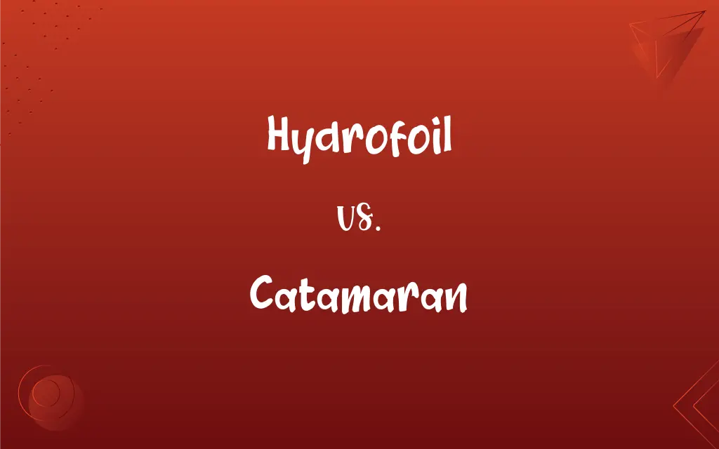 hydrofoil vs catamaran