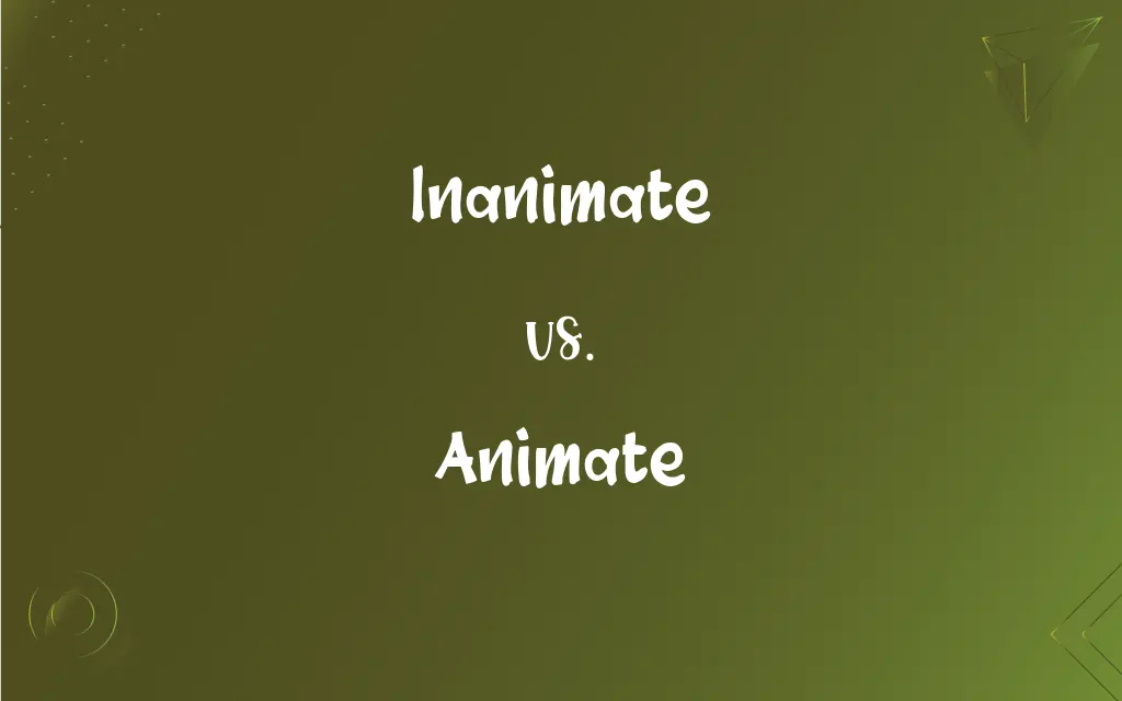 Inanimate vs. Animate – Difference Wiki