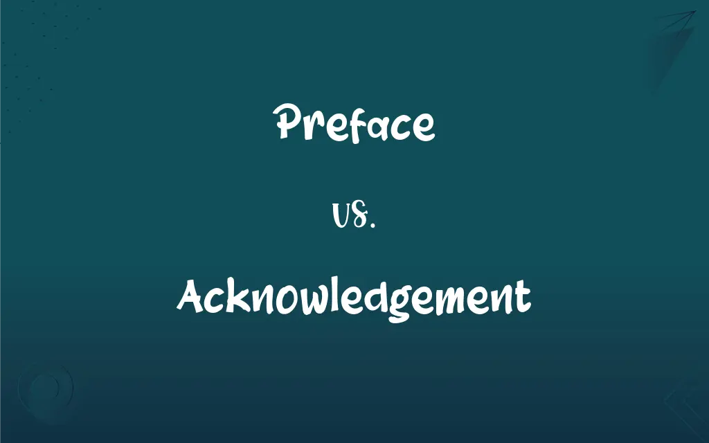 difference between dedication and acknowledgement in thesis