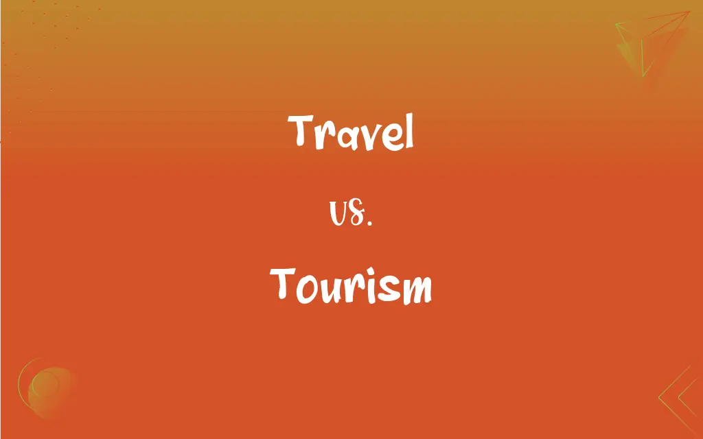 tourism vs tourist
