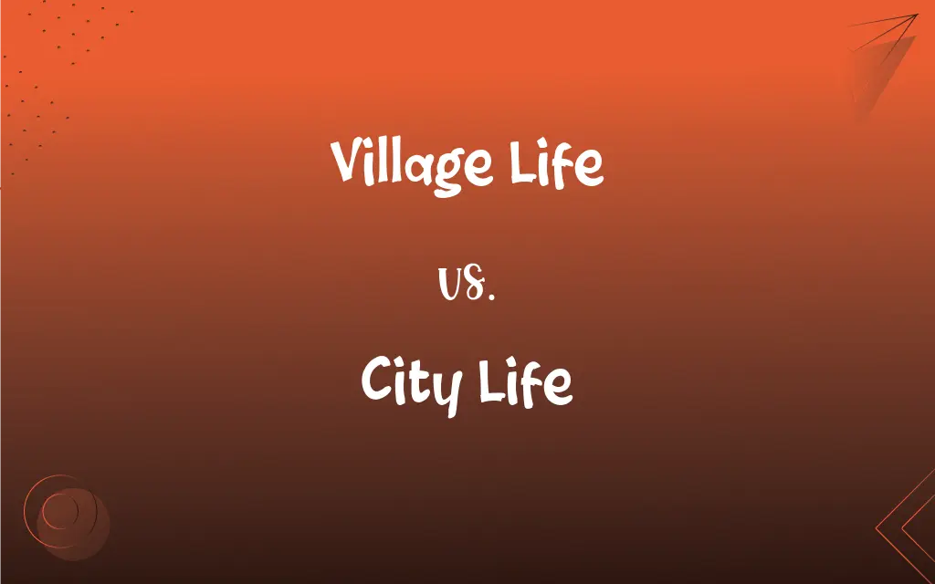 city and village difference